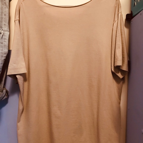 90’s HAKUNA MATATA Raw Neck Hipster T-shirt Tan - Picture 8 of 8